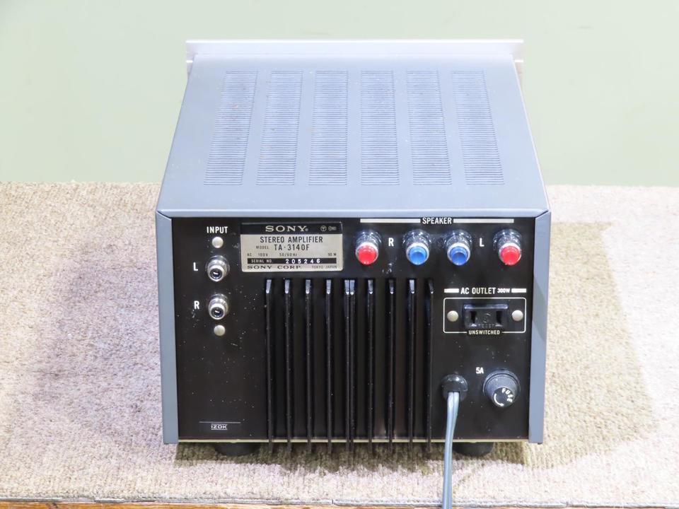 美品　SONY ステレオパワーアンプ TA-3140F TA-3140F SONY - 中古オーディオ 高価買取・販売 ハイファイ堂