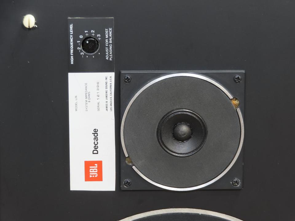 JBL MODEL L26 decade ペアスピーカー 動作確認済 JBL L26 Decade スピーカー ペア | SwingAudio Shop