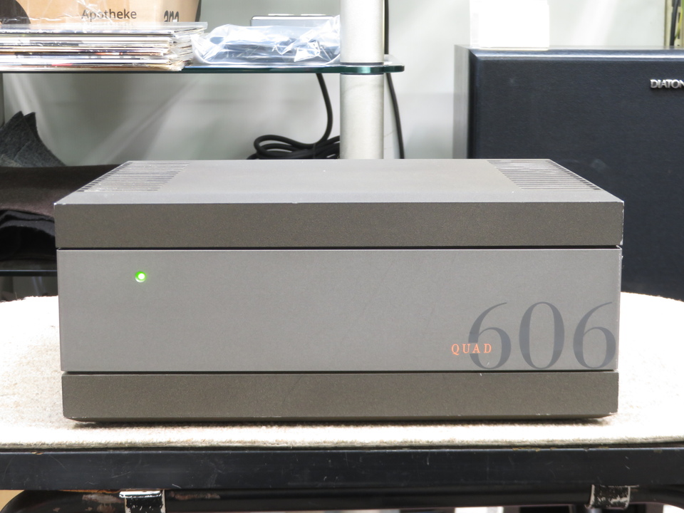 QUAD 606A 英国の名門クォード ステレオパワーアンプ【SPターミナル