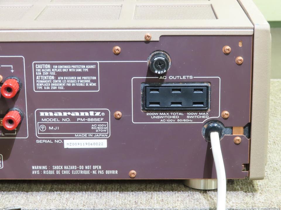 PM-88SE marantz - 中古オーディオ 高価買取・販売 ハイファイ堂