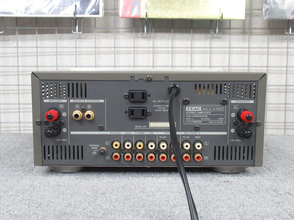 A-H500 TEAC - HiFi-Do McIntosh/JBL/audio-technica/Jeff Rowland