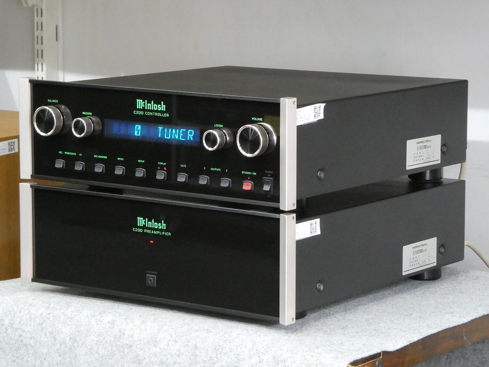 McIntosh/コントロールアンプ/C200/JSY1340/JSX1342/Bランク/62【中古】 McIntosh/コントロールアンプ/C200/JSY1340/JSX1342/Bランク/62