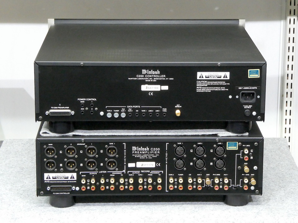 McIntosh/コントロールアンプ/C200/JSY1340/JSX1342/Bランク/62【中古】 McIntosh/コントロールアンプ/C200/JSY1340/JSX1342/Bランク/62