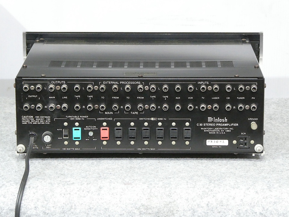 C30 McIntosh - 中古オーディオ 高価買取・販売 ハイファイ堂