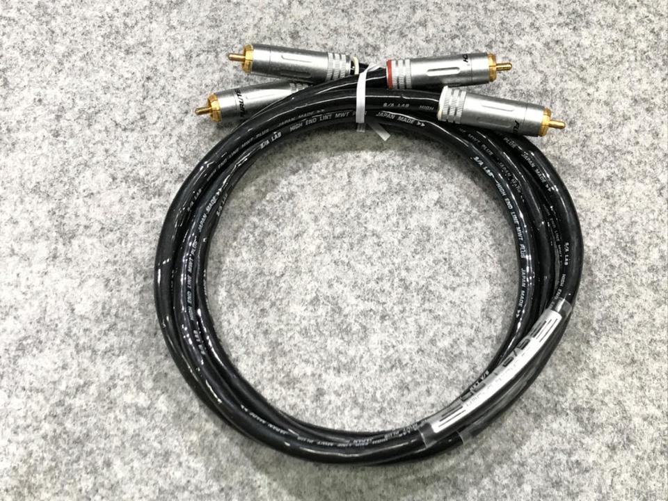 S/A LAB HIGH END LINE MWT PLUS RCAケーブル1m S/A LAB HIGH END LINE MWT PLUS オーディオケーブル 2本セット