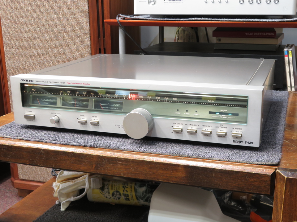 Integra T-429 ONKYO - HiFi-Do McIntosh/JBL/audio-technica/Jeff