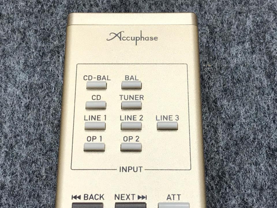 accuphase アキュフェーズ　RC-220 リモコン accuphase アキュフェーズ RC-220 リモコン - メルカリ