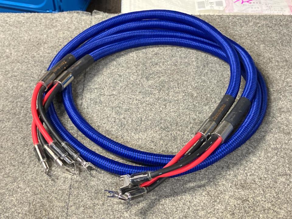 Zonotone 7NSP-Grandio 10 2.0m スピーカーケーブル ペア WBT Yラグ