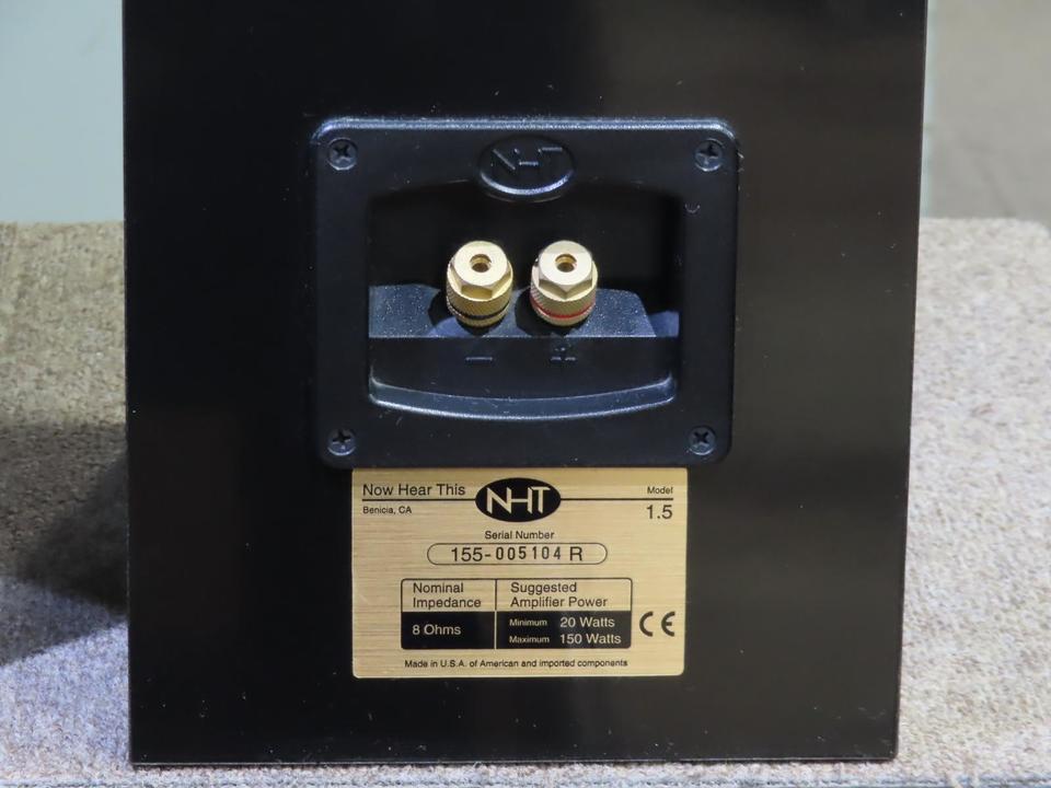 NHT Model 1.5 ハイグロスブラック 中古美品