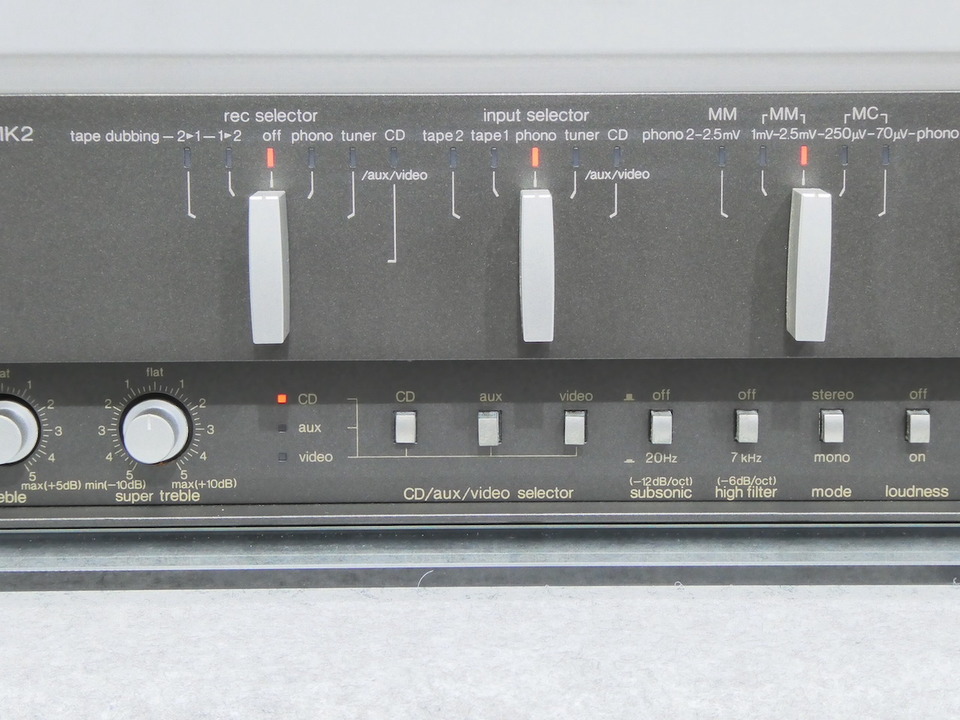 希少 Technics テクニクス SU-A4MK2 プリアンプ コントロールアンプ