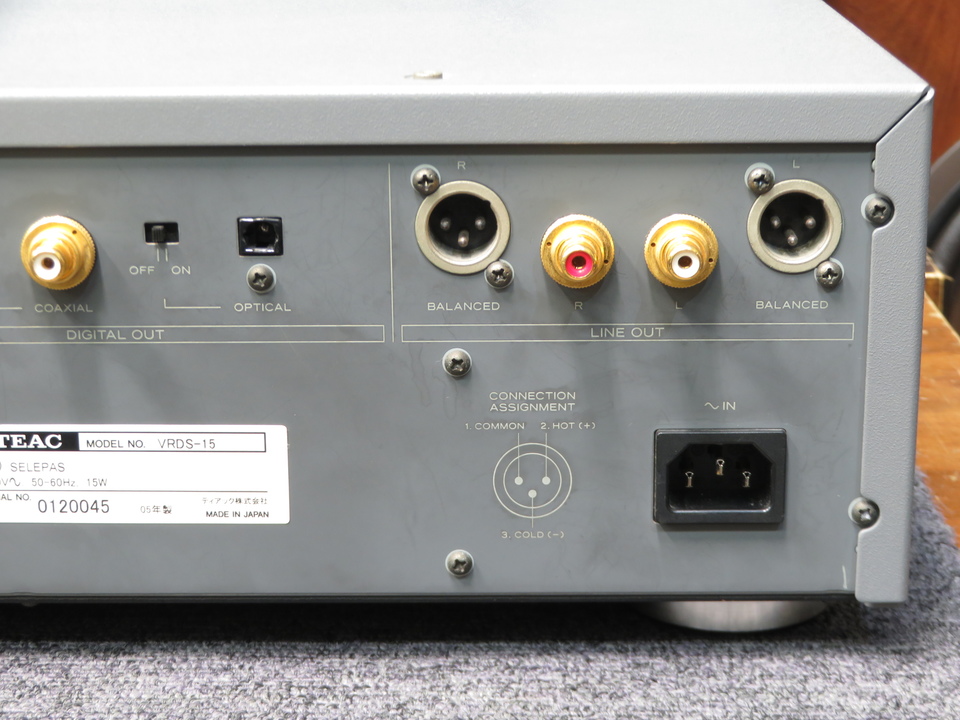 VRDS-15 TEAC - 中古オーディオ 高価買取・販売 ハイファイ堂