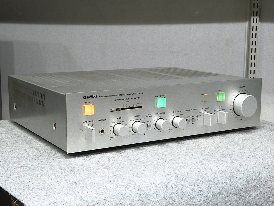 YAMAHA ステレオアンプ A-6 劣化部品交換及び整備済み 完全動作品 Yahoo!オークション -「yamaha アンプ a-6」の落札相場・落札価格