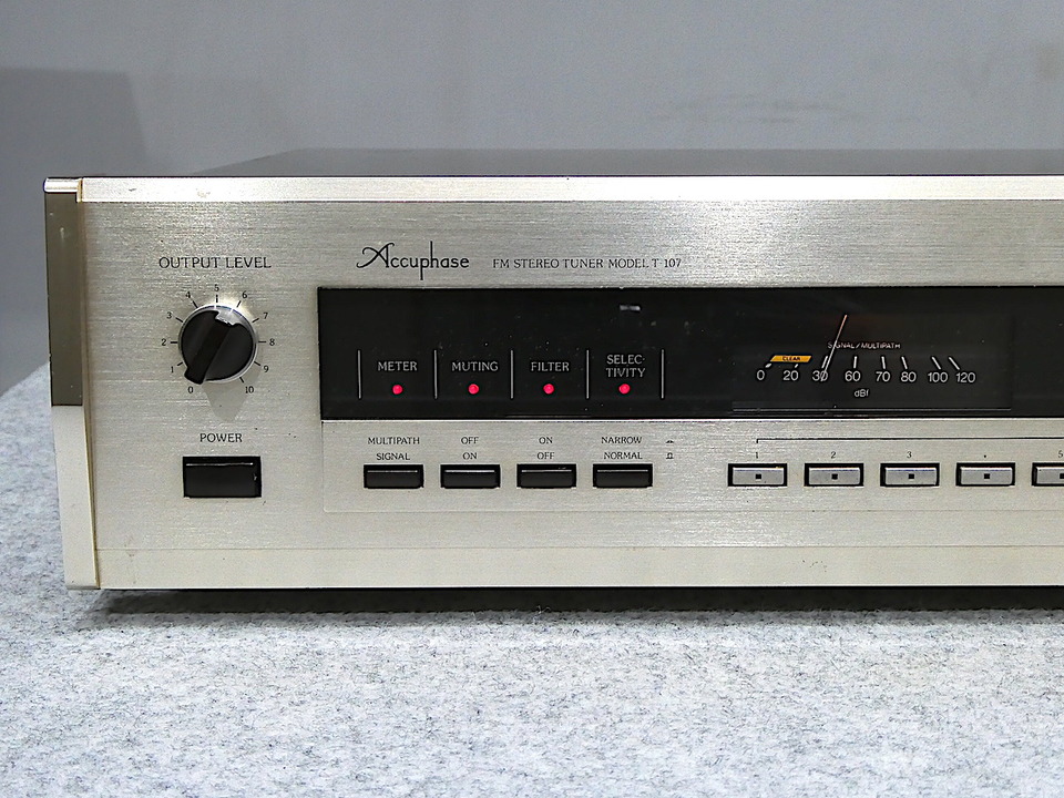 T-107 Accuphase - 中古オーディオ 高価買取・販売 ハイファイ堂
