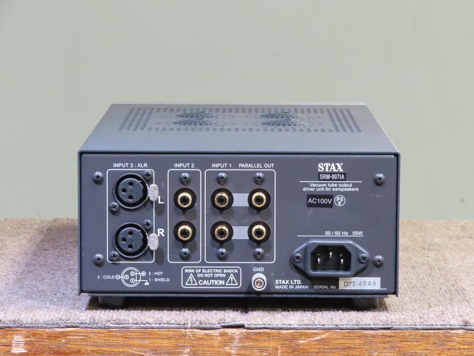 SRM-007tA STAX - HiFi-Do McIntosh/JBL/audio-technica/Jeff Rowland