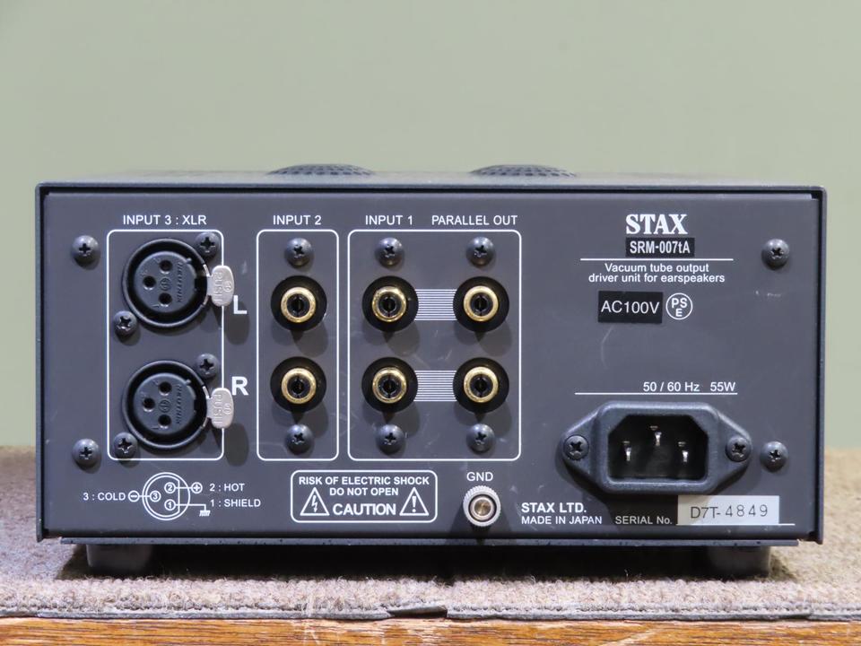 SRM-007tA STAX - HiFi-Do McIntosh/JBL/audio-technica/Jeff Rowland