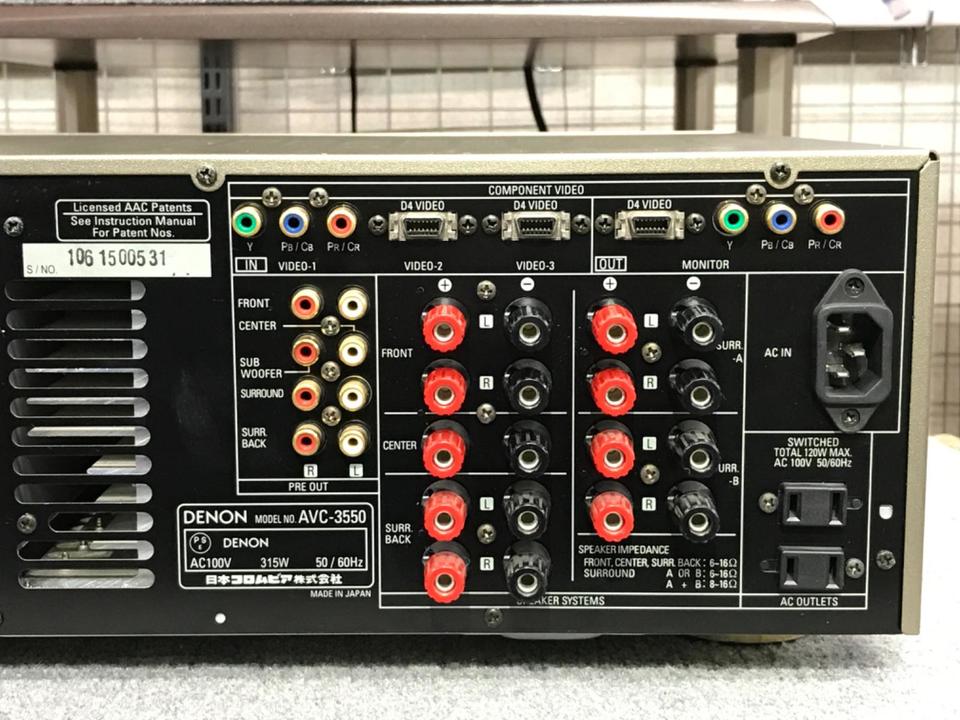 DENON デノン AVC-3500 AVサラウンドアンプ 【公式通販】