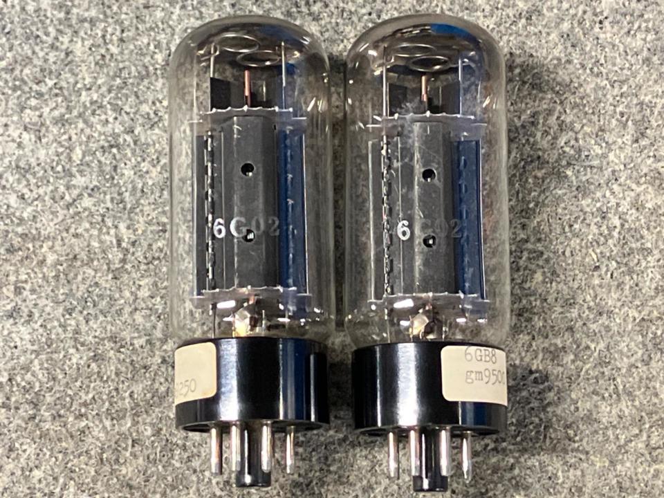 ☆東芝 真空管 Hi-Fi 6GB8 4本セット 中古品☆