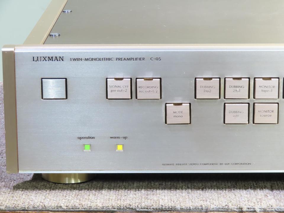 C-05 LUXMAN - 中古オーディオ 高価買取・販売 ハイファイ堂