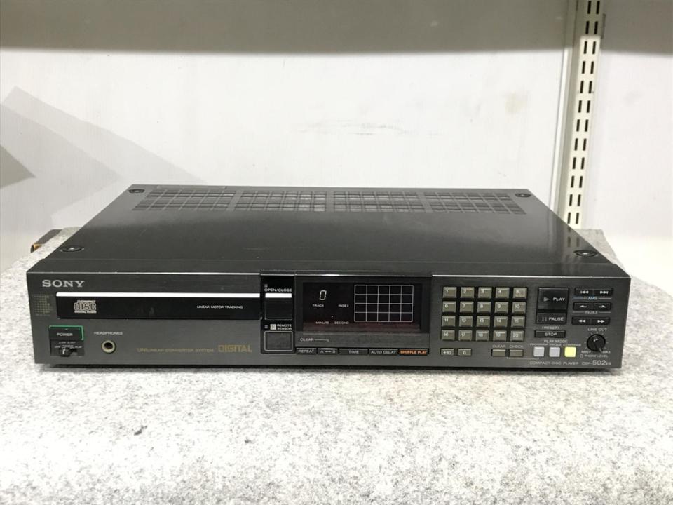 【希少】SONY CDデッキ CDP-502ES トレー難あり 動作確認済み 希少】SONY CDデッキ CDP-502ES トレー難あり 動作確認済み 2025