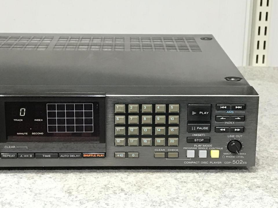 ☆動作良好 SONY CDP-502ES CDプレーヤー 送料無料！ SONY CDP-502ESの仕様 ソニー