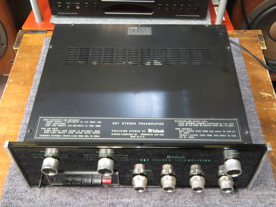 C27 McIntosh - 中古オーディオ 高価買取・販売 ハイファイ堂