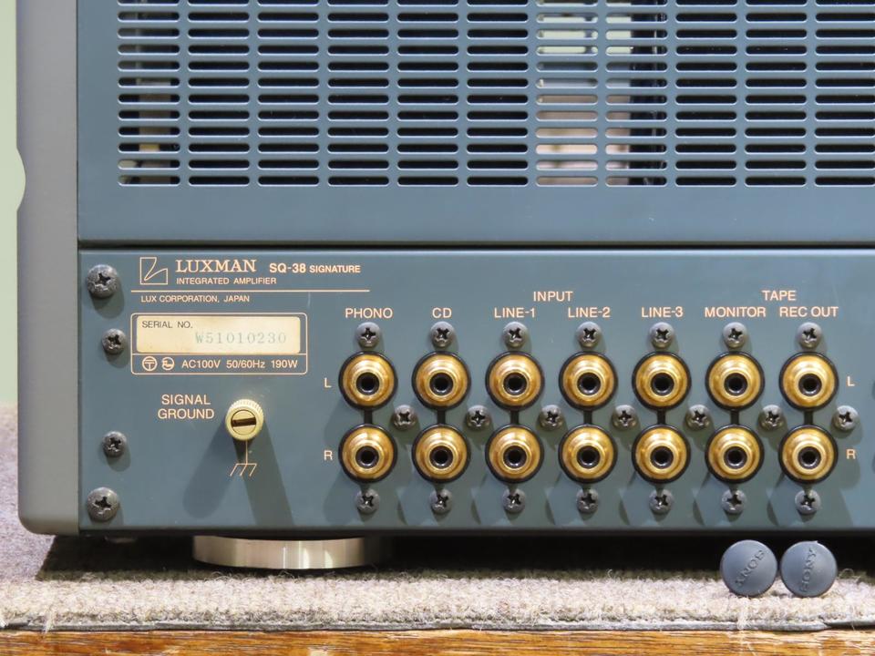 LUXMAN ラックスマン/真空管 プリメインアンプ/SQ-38 signature/ピュアオーディオ/Bランク/62【中古】 楽天市場】LUXMAN ラックスマン/真空管 プリメインアンプ/SQ-38