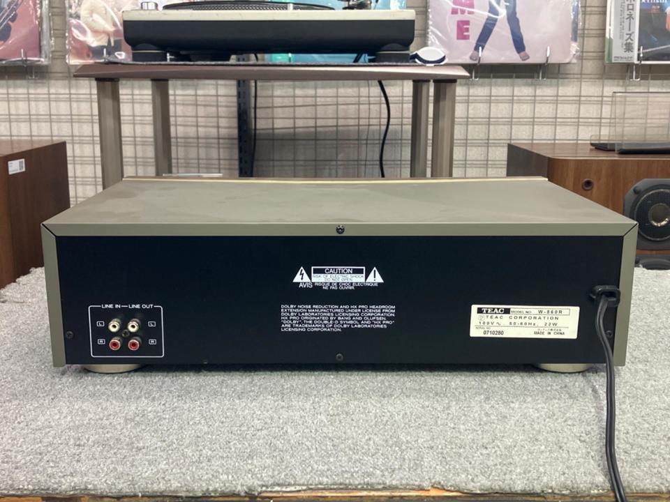 W-860R TEAC - 中古オーディオ 高価買取・販売 ハイファイ堂