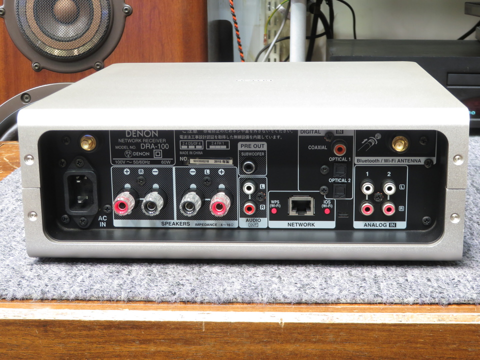 DENON　DRA-F100　アンプ　チューナー内蔵アンプ Amazon | DENON デノン(デンオン) DRA-F100-N ゴールド FM/AM