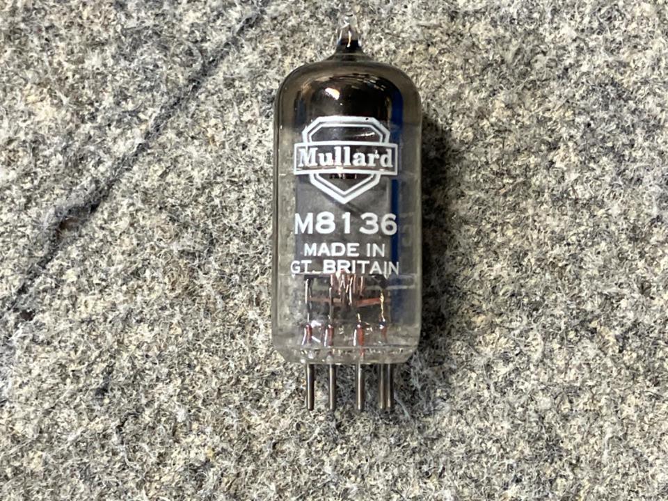 ムラード　M8136 (ECC82)ボックスプレート ムラード M8136 (ECC82)ボックスプレート 真空管ムラード CV4003