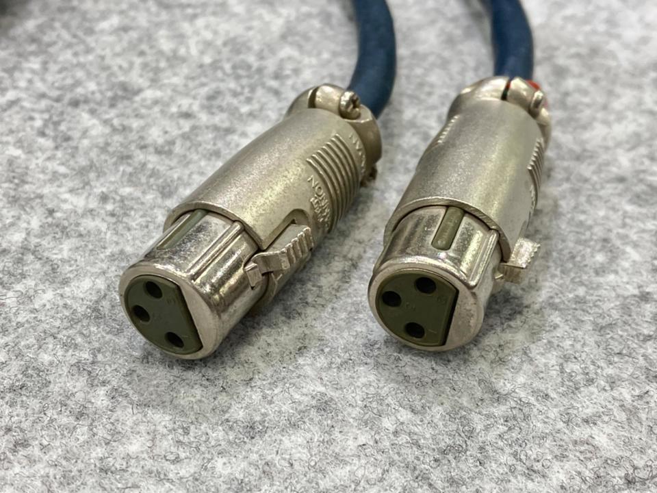 Accuphase アキュフェーズ XLRケーブル 1.5m ペア（オス-メス） ▼ 53DCB-14 Accuphase 1.5m アキュフェーズ バランス ALC-10 1.0mペア