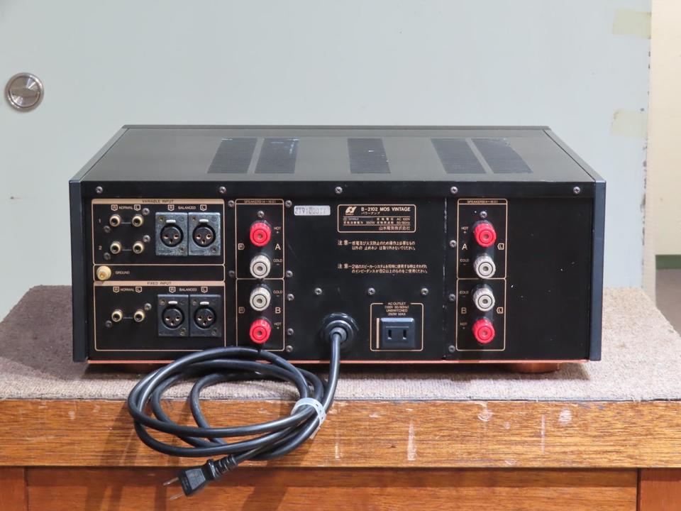◇[C14]SANSUI サンスイ ステレオパワーアンプ B-2102 MOS ショップ