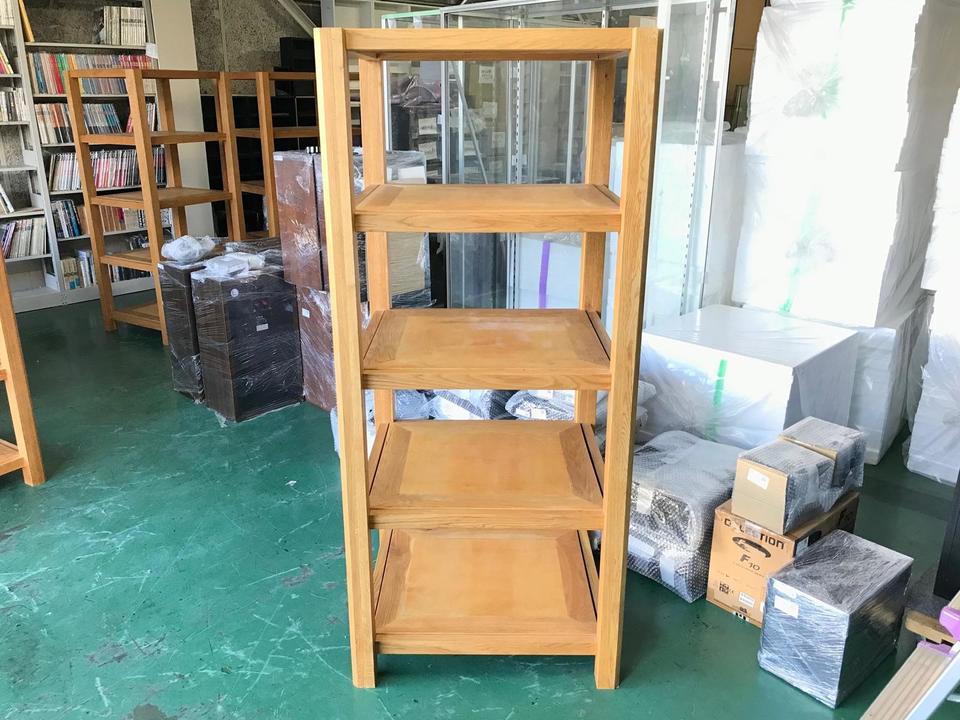 木製 5段オーディオラック特注品