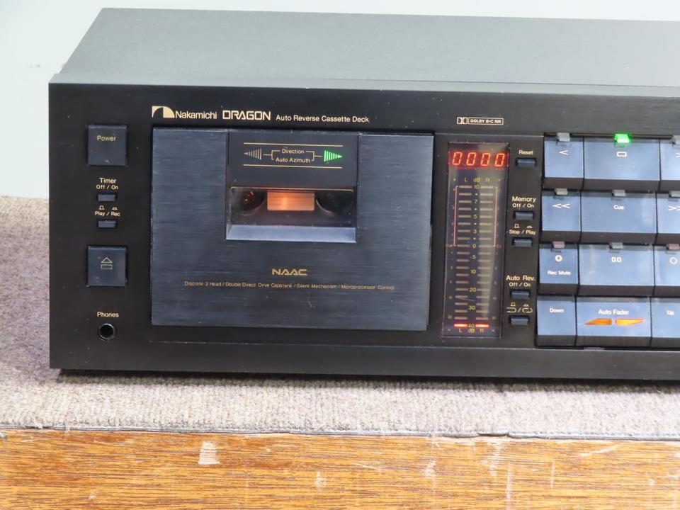 Nakamichi DRAGON ナカミチ Nakamichi DRAGONが2台！実は年式で色々と違います。 | スーパー
