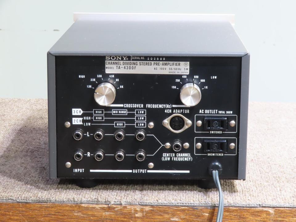 TA-4300F SONY - HiFi-Do McIntosh/JBL/audio-technica/Jeff Rowland