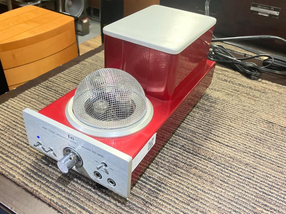 管球式ヘッドフォン端子内蔵プリメインアンプ Triode TRV-84HDトライオード