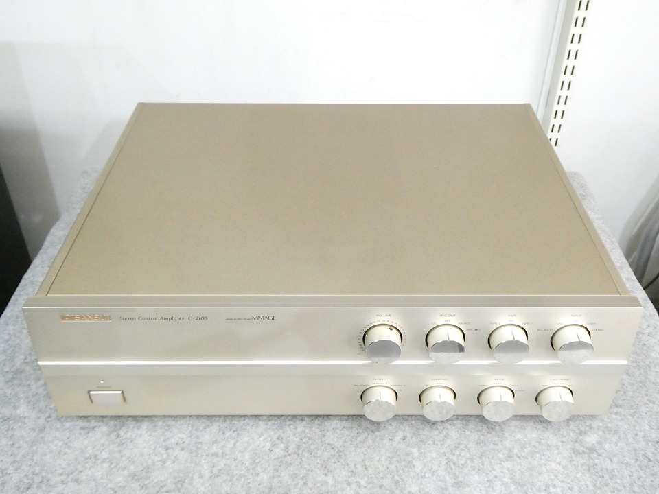 C-2105 VINTAGE SANSUI - 中古オーディオ 高価買取・販売
