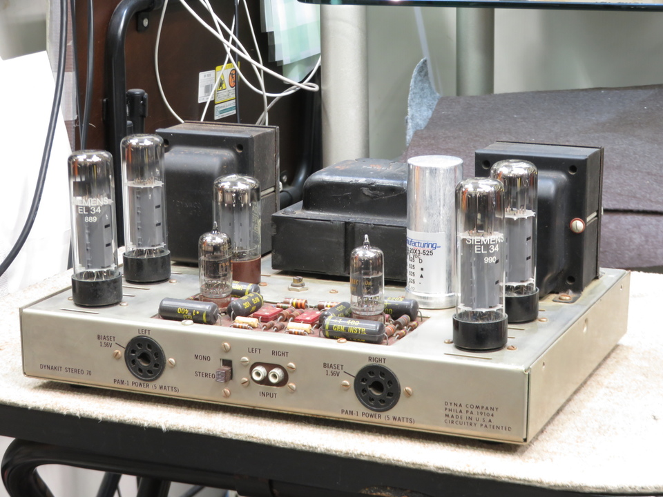 Dynaco DYNAKIT STEREO 70 真空管　パワーアンプ ジャンク Yahoo!オークション -「dynaco stereo 70」(真空管アンプ) (アンプ)の