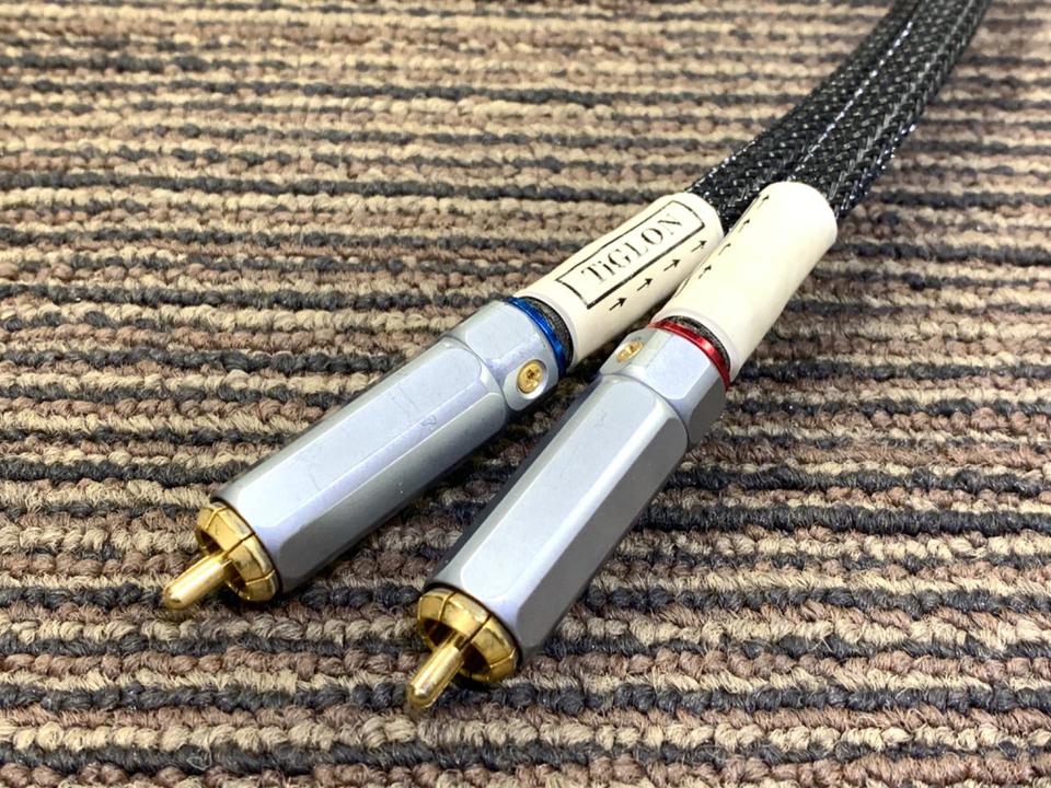 TIGLON ティグロン MGL-1000R RCAケーブル 1.0m ペア(RCAケーブル 