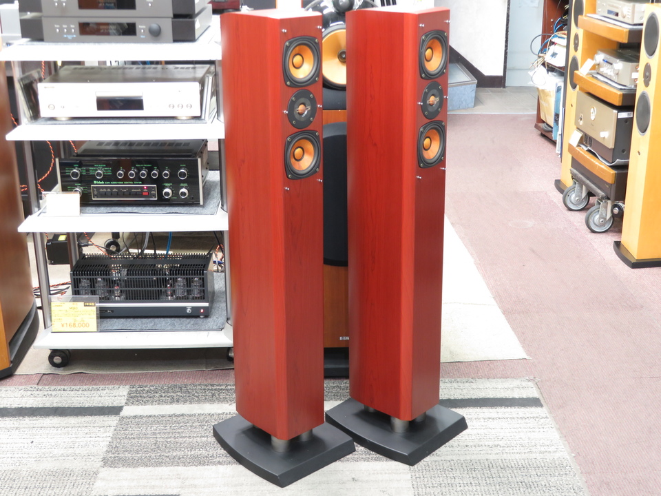 ウッドコーンスピーカー+ウーファー　改造　【中古】 d.jpg