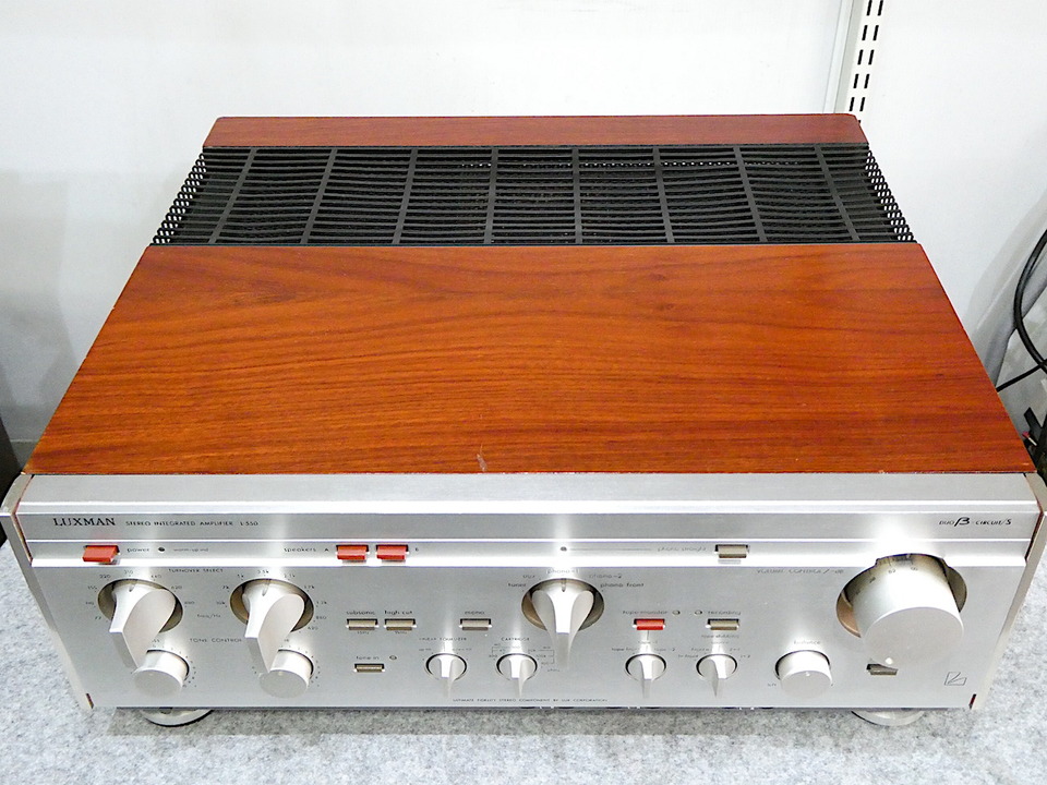 【中古】LUXMAN ラックスマン L-550 ラックスマン LUXMAN L-550 プリメインアンプ