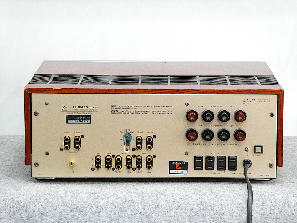 L-550 LUXMAN - HiFi-Do McIntosh/JBL/audio-technica/Jeff Rowland