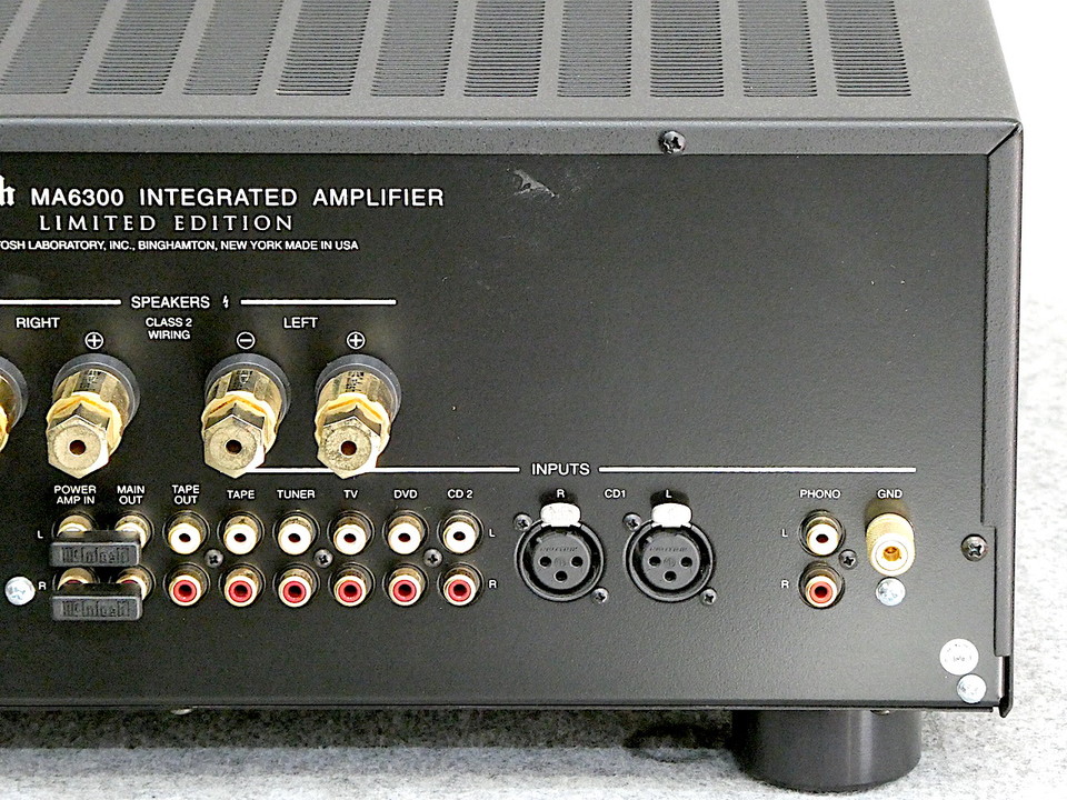 マッキントッシュMA6300LTD限定モデル マッキントッシュMA6300LTD限定