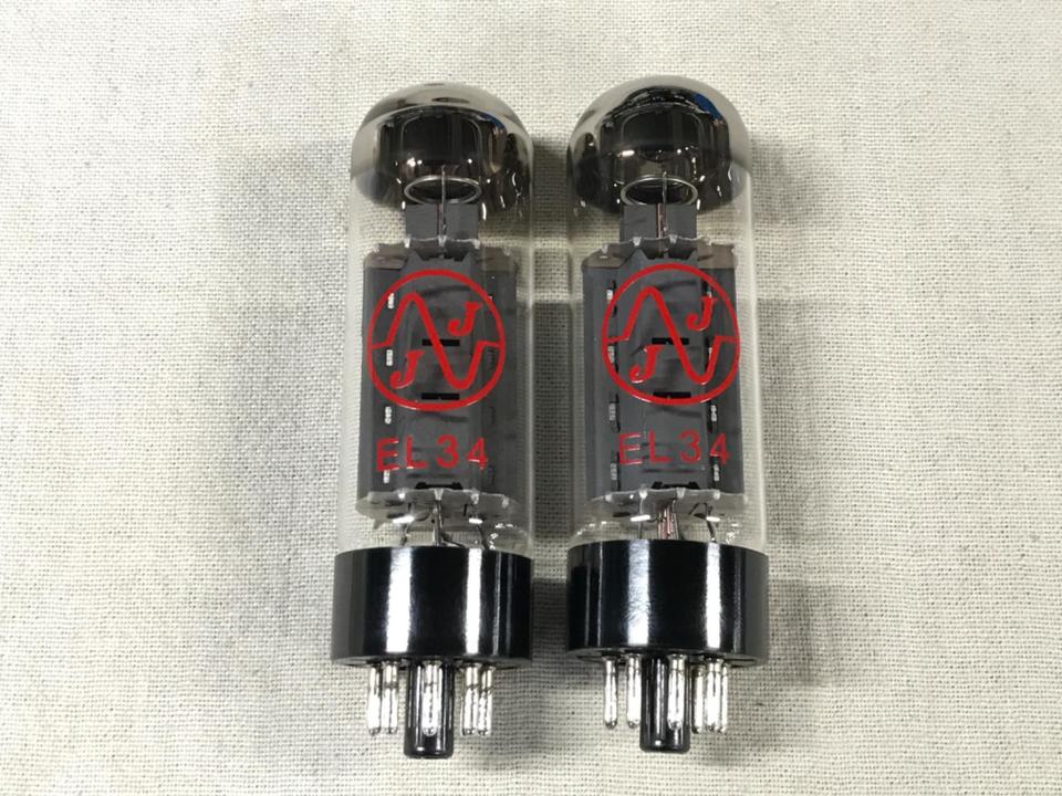 中古JJ E34L 真空管 4本セット 中古JJ E34L 真空管 4本セット Electro Harmonix JJ EL34 真空管