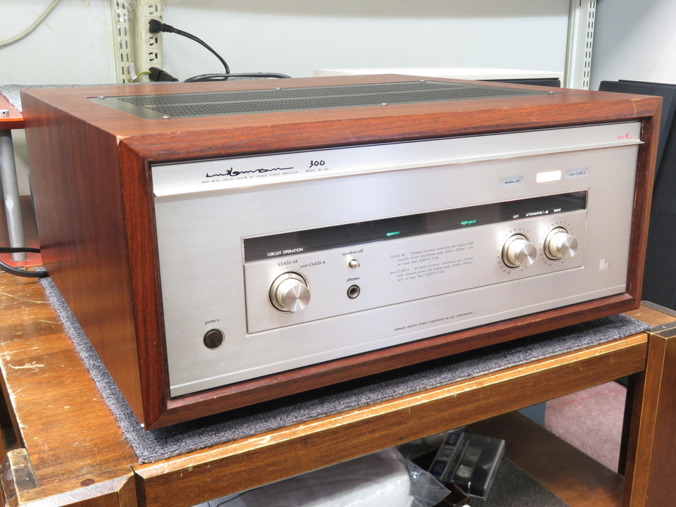 1080　ラックス プリC-300 パワー M-300 アンプ 1080 ラックス プリC-300 パワー M-300 アンプ 希少動作品