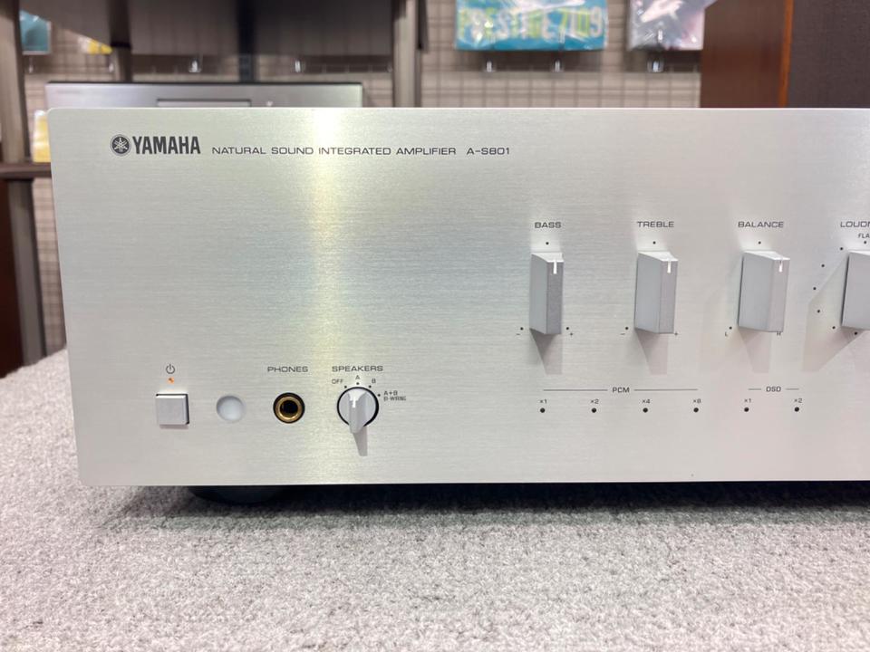 YAMAHA (ヤマハ) プリメインアンプ A-S801 ブラック (定価115,500円 