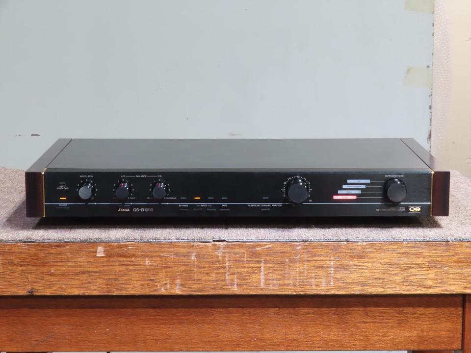 1000台限定生産品 サンスイ QS-D1000 4CH　サラウンドプロセッサー 1000台限定生産品 サンスイ QS-D1000 4CH サラウンド