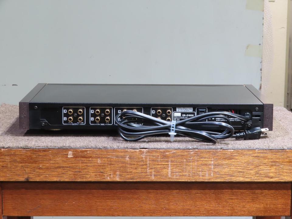 1000台限定生産品 サンスイ QS-D1000 4CH　サラウンドプロセッサー 1000台限定生産品 サンスイ QS-D1000 4CH サラウンド