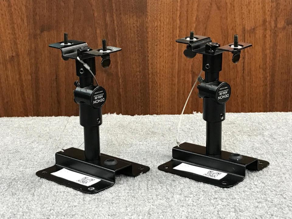 新品☆ DENON スピーカーブラケット ASG-20-K（2台セット）