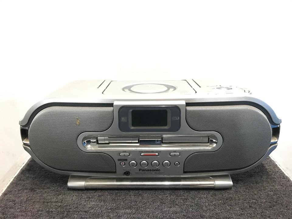 パナソニックMDラジカセRX-MDX77中古品 CDラジカセ カセットテープ