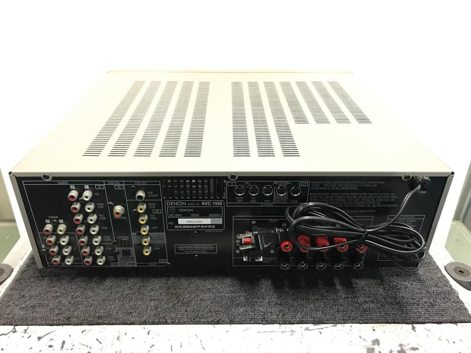 AVC-1550 DENON - 中古オーディオ 高価買取・販売 ハイファイ堂